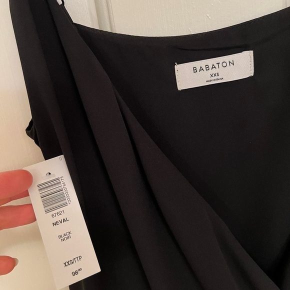 NET Aritzia Babaton Neval Wrap Dress - Picture 4 of 4